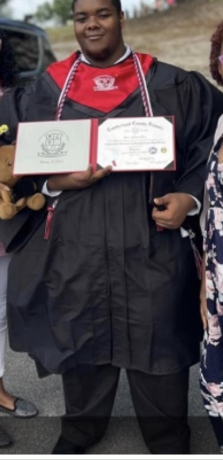 Mark Anthony Coe Graduated from Cumberland International Early College HS in May 2023