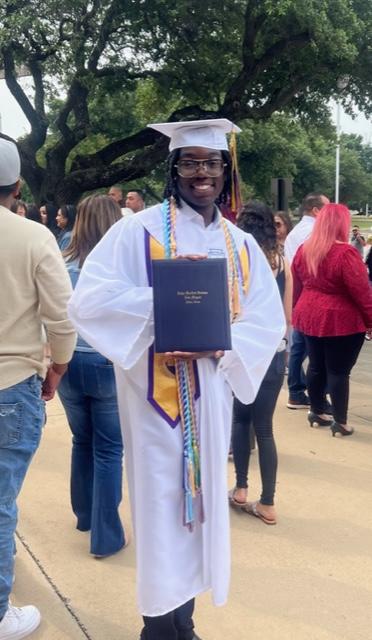 Nicholas Johnson Graduated  from High School on May 27, 2023.  Nicholas will attend Howard University in the Fall